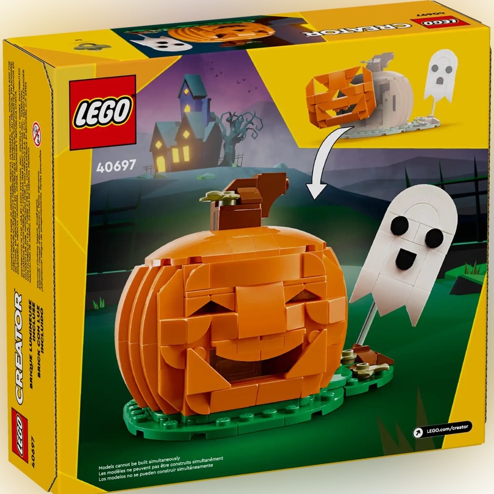 LEGO CREATOR HALLOWEEN PUMPKIN NEW HALLOWEEN GIFT - Picture 3 of 4